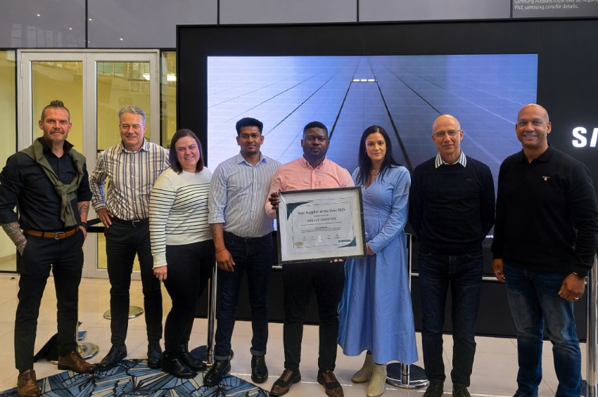 Rhenus Logistics Southern Africa receives Samsung Best Supplier Award