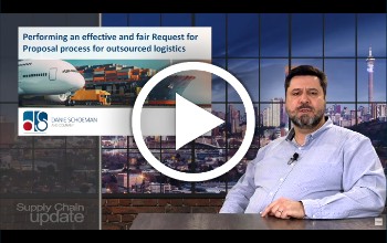 Performing an effective and fair RFP for outsourced logistics