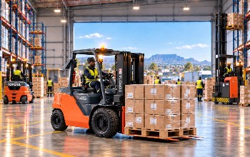 Rental equipment helps warehouses manage peak periods