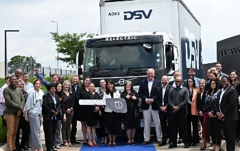 DSV launches first 8-ton electric truck in SA
