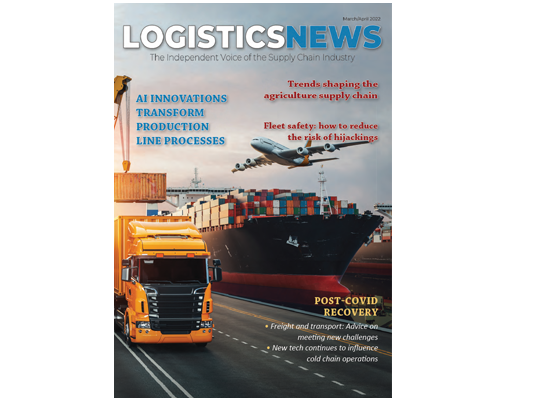 Logistics News March/April 2022 digital edition is ready - read it now